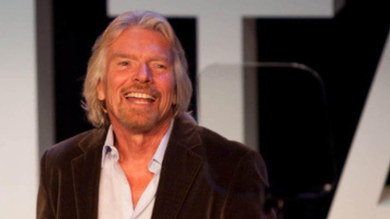 Richard Branson Smiling about his rag to riches story-2