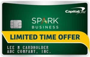 capital one spark 2% cash back