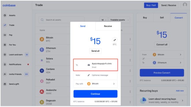 how to cancel recurring payments on coinbase