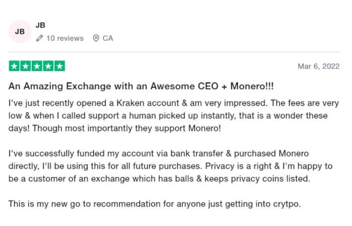 kraken crypto review